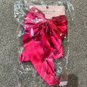 (42) NWT juicy couture bow claw clip